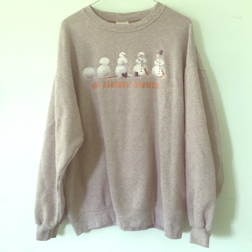 Lee Christmas SweatShirt Snowmen